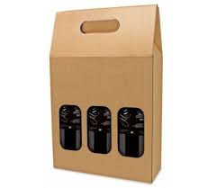 Caja Para De 3 Botellas