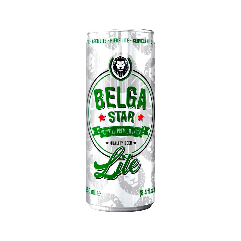 Belga Star Lite 250Ml Lata(DESCONTINUADO)