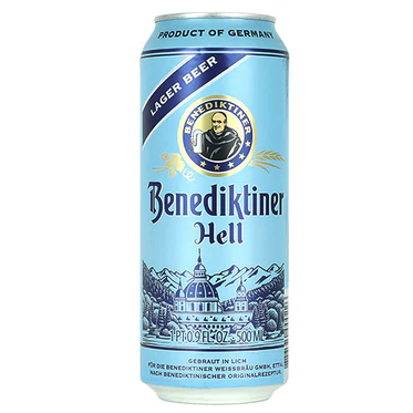 Benediktiner Hell Lager 500Ml LATA