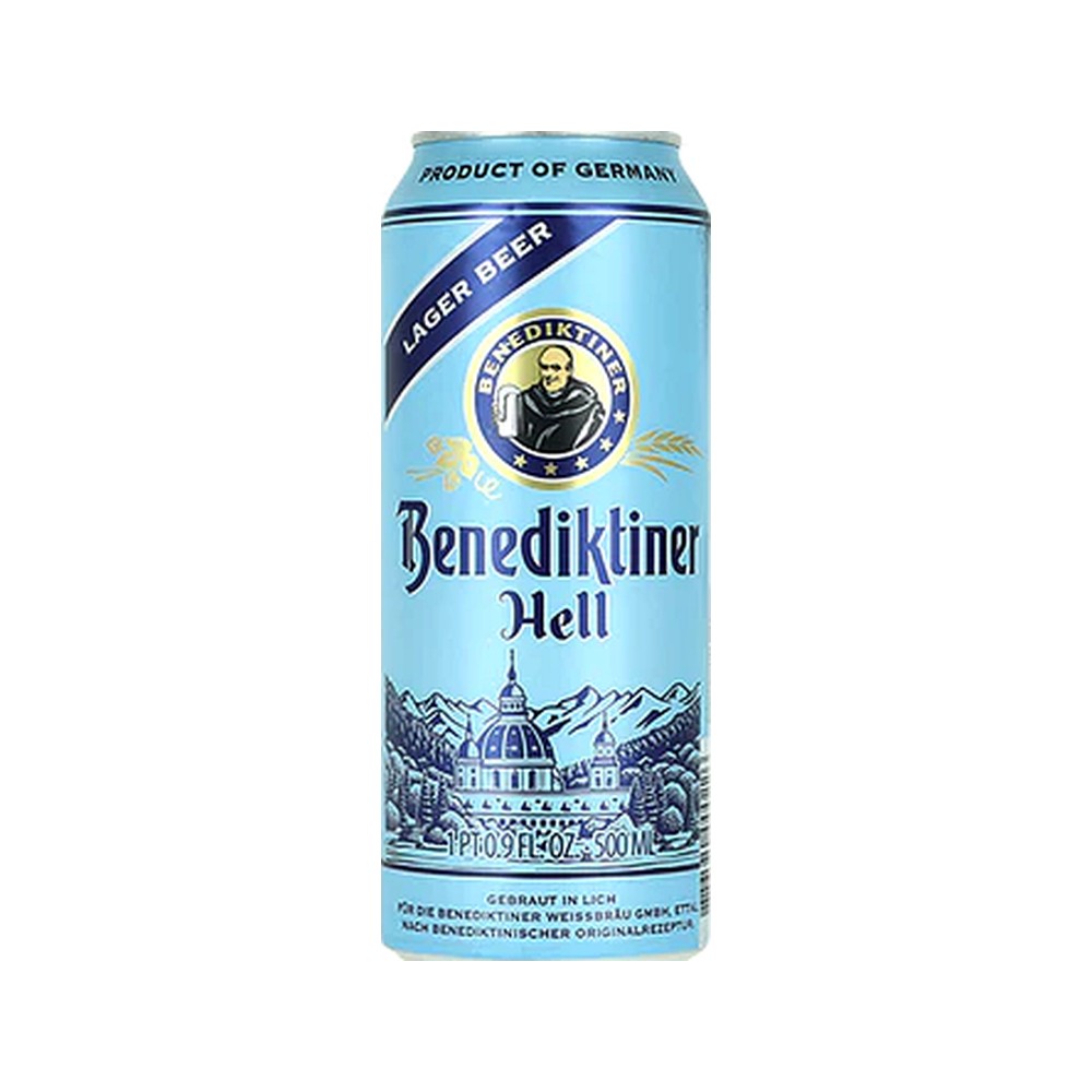 Benediktiner Hell Lager 500Ml LATA