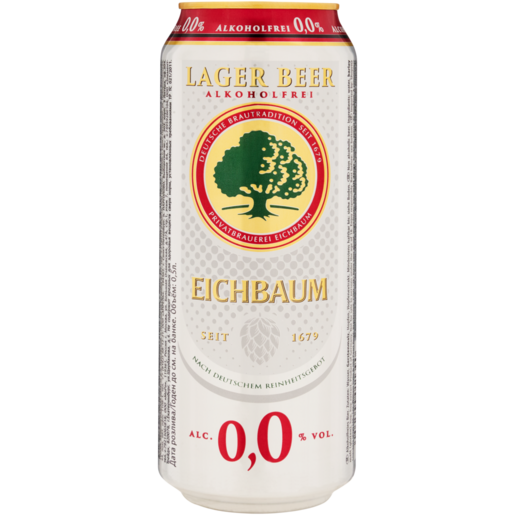 Eichbaum 0.0% Alc Lager Beer 500Ml