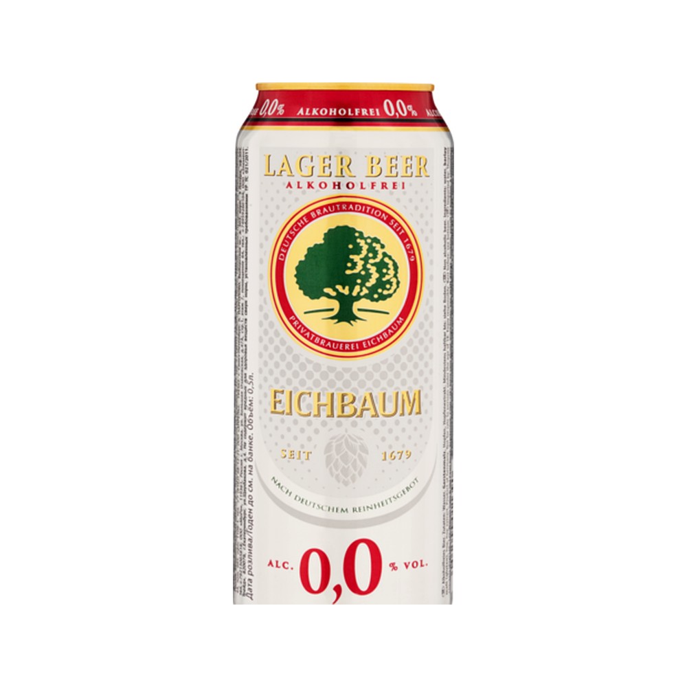 Eichbaum 0.0% Alc Lager Beer 500Ml