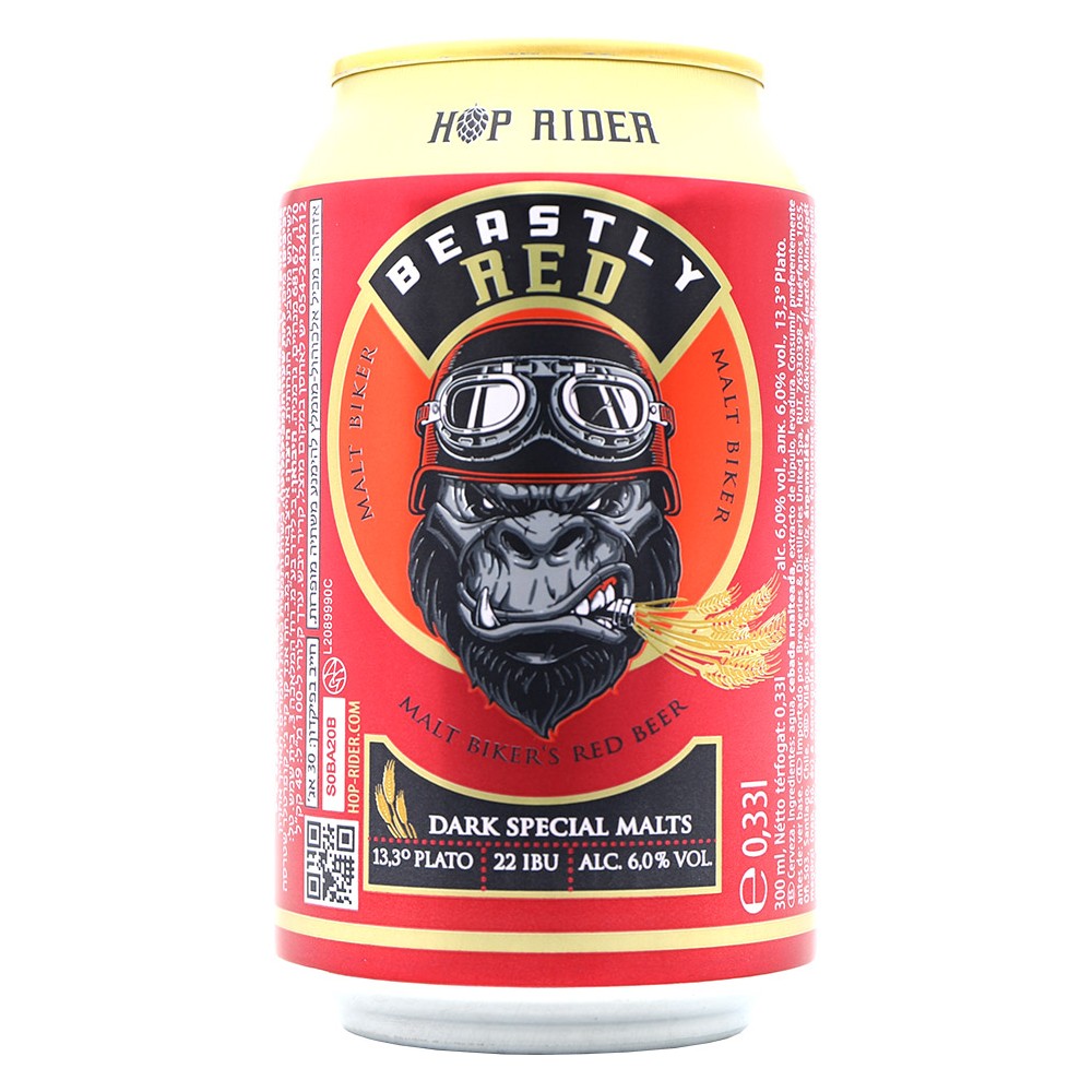Hop Rider Beastly Red 330Ml
