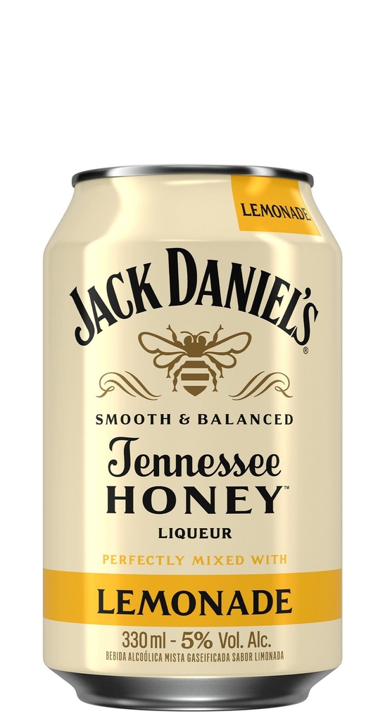 Jack Daniel Honey-Lemonade 355Ml LATA