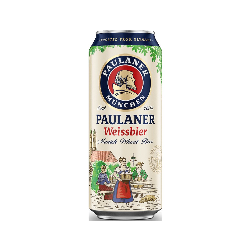 Paulaner Hefe Weifbier Naturtrub LATA 500Ml