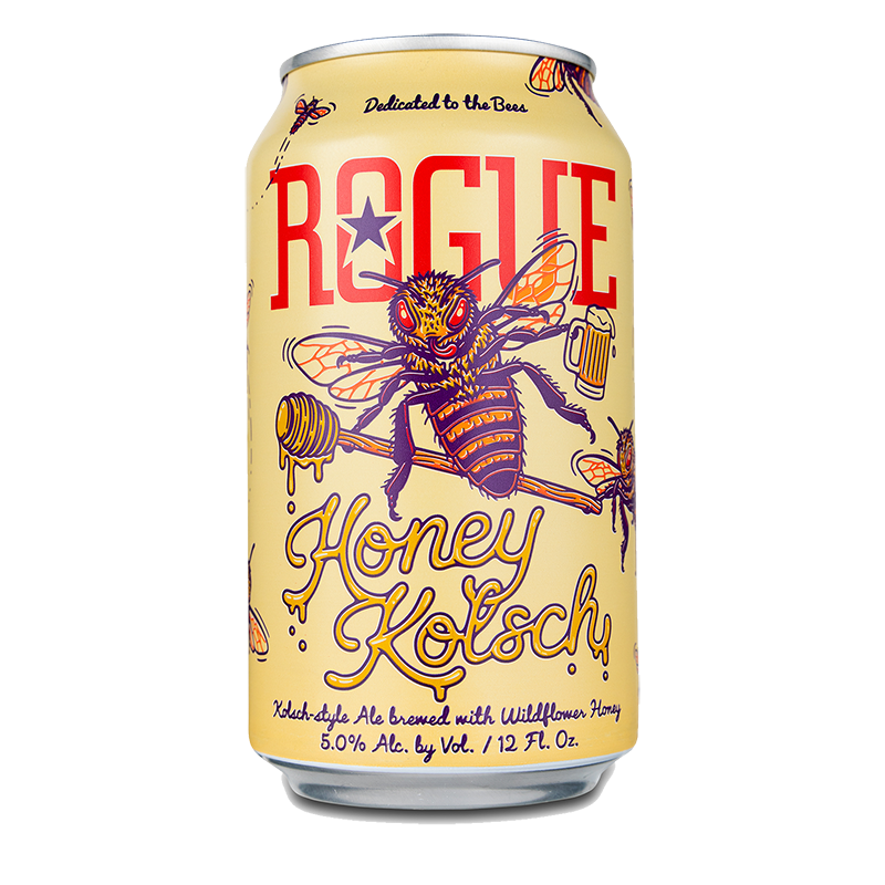 Rogue Farms Honey Kolsch 355Ml LATA