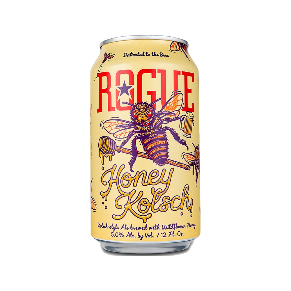 Rogue Farms Honey Kolsch 355Ml LATA