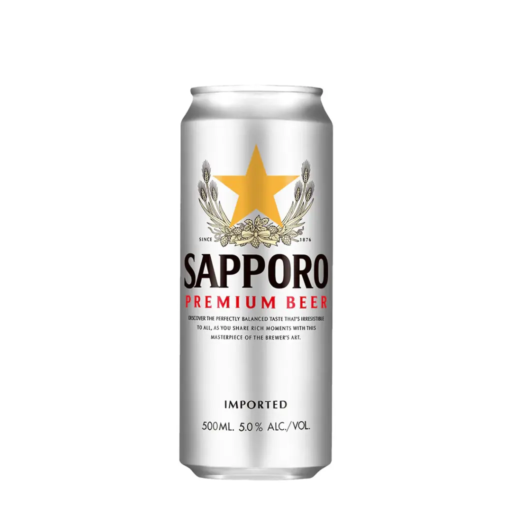 Sapporo White 500Ml