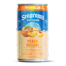 Seagrams Peach Bellini 221Ml LATA