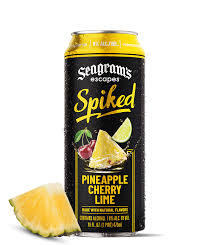 Seagrams Spiked Pineapple Cherry Lime 221Ml LATA