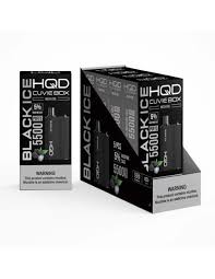 Hqd Cuvie Box 5500Puffs Black Ice