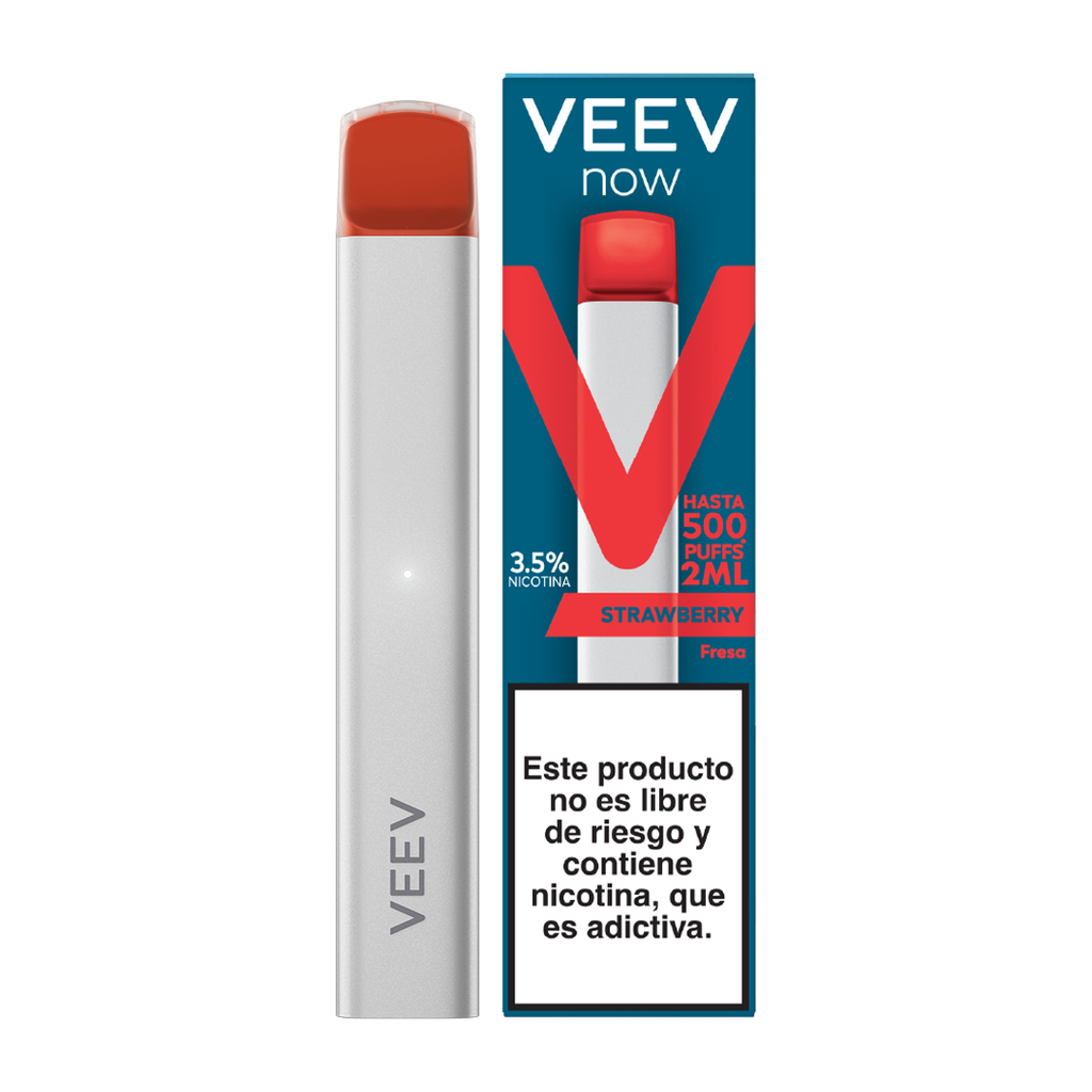 Veev Now Strawberry 500 puffs