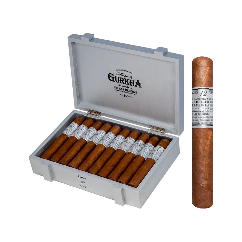 Gurkha 12 Años Cellar Reserva Kraken X.O.