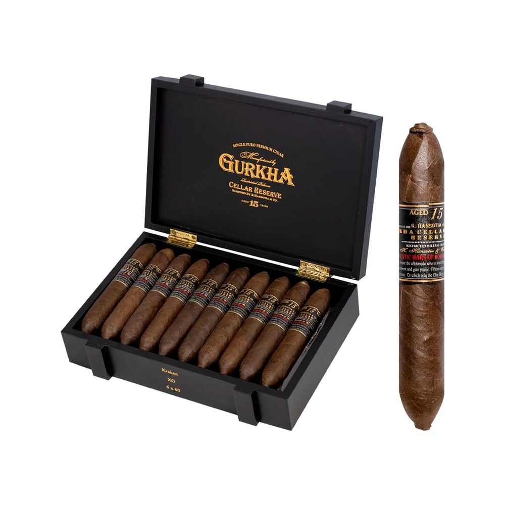 Gurkha 15 Años Cellar Reserva Kraken X.O.
