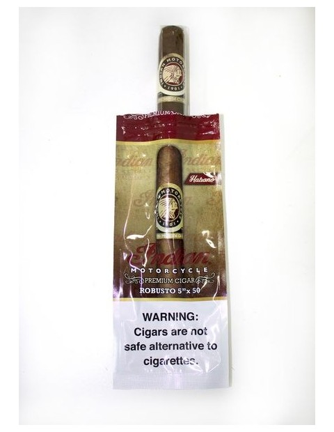 Indian Motorcycle Zip Pouch Toro Habano
