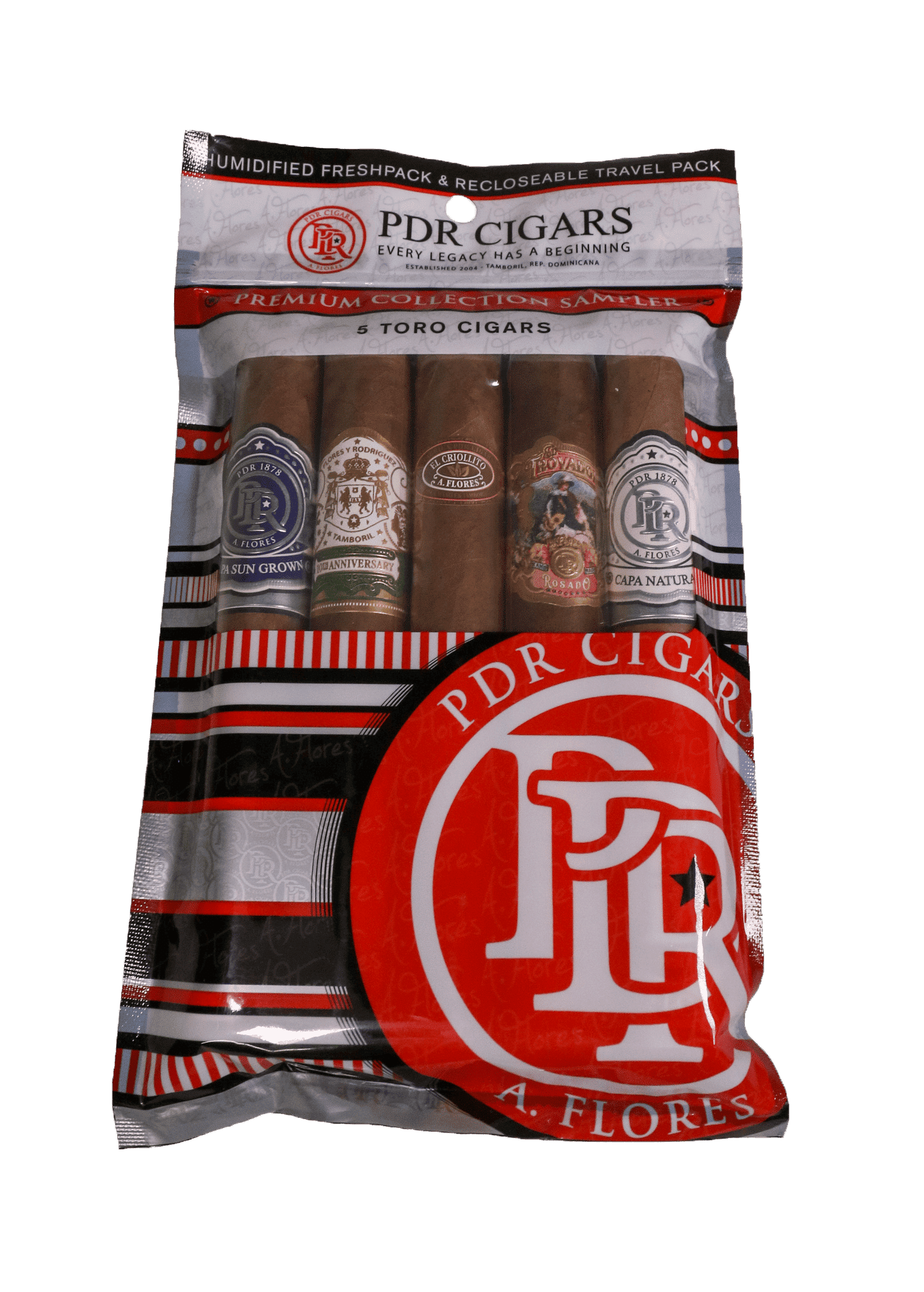 Pdr Cigars Cafe Toro 5-Pack Sample
