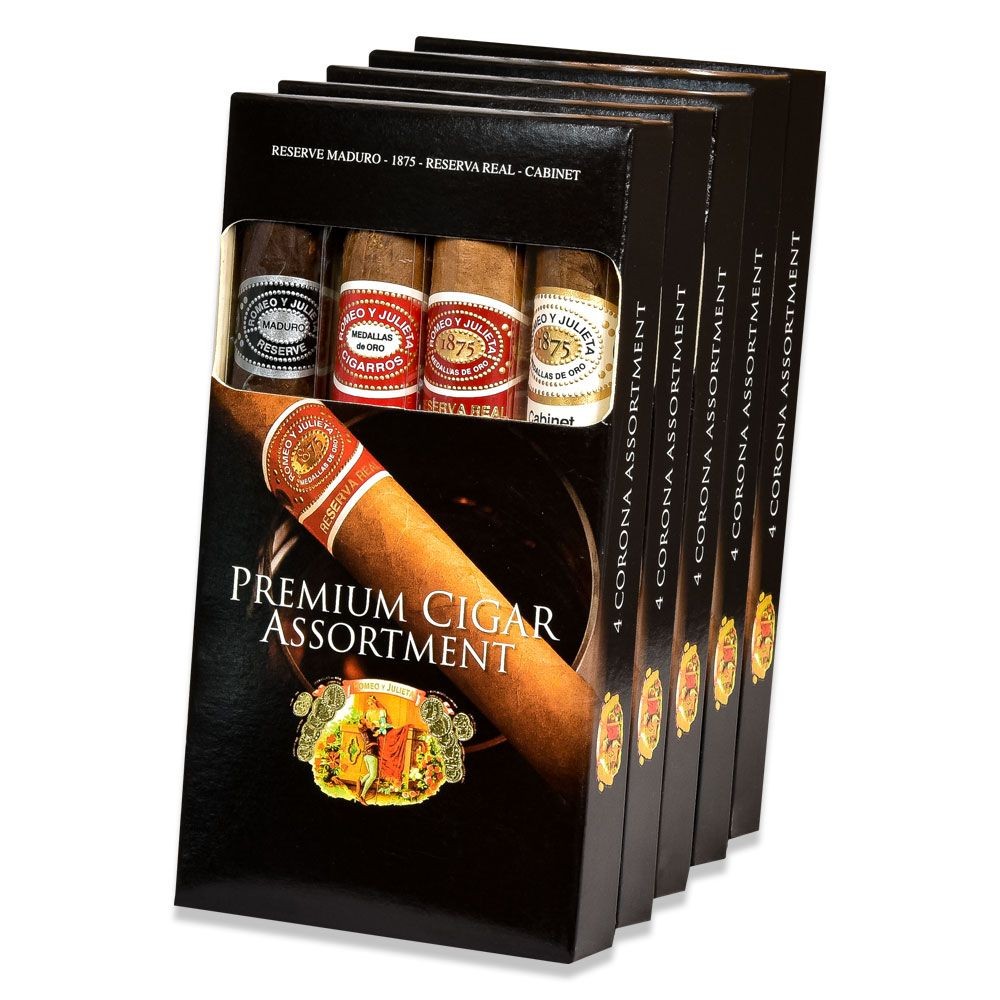Romeo Y Julieta Premium Cigar Assortment Paq(4*1)