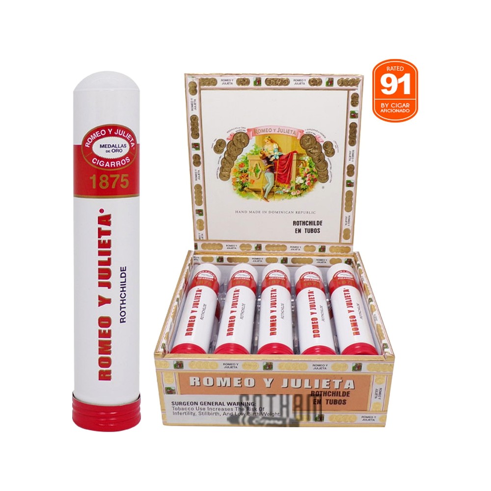 Romeo Y Julieta Rothchilde 1875 Tubo