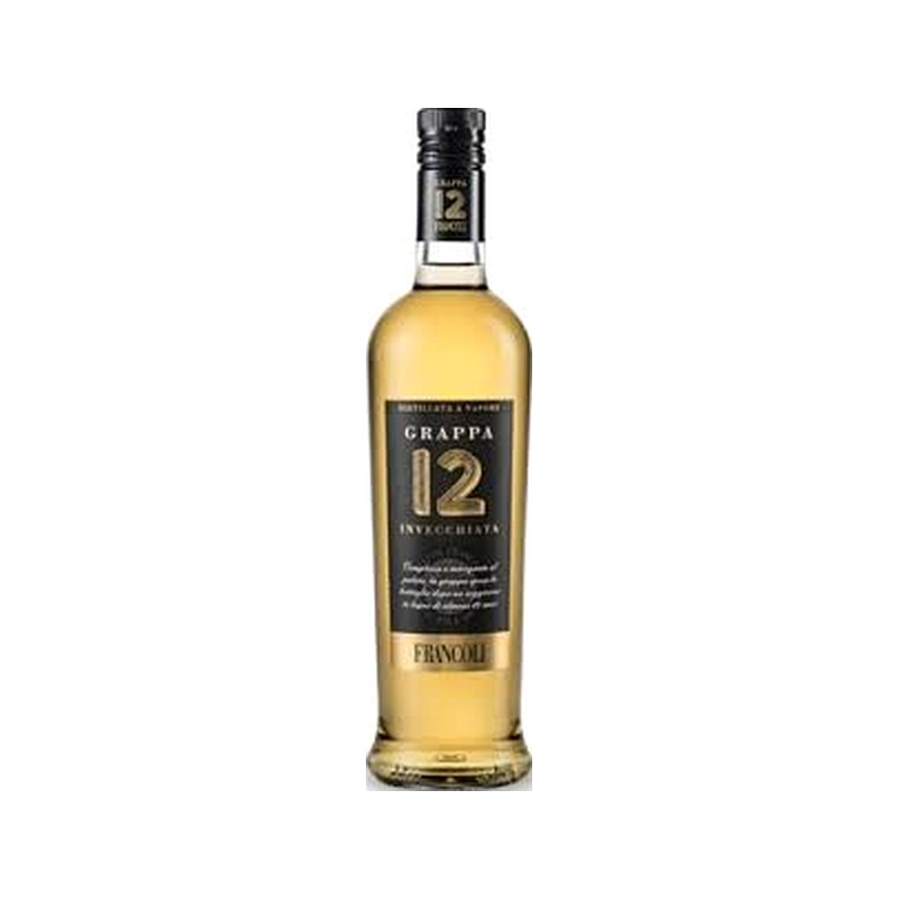 Grappa 12 Invecchiata Francoli 700Ml