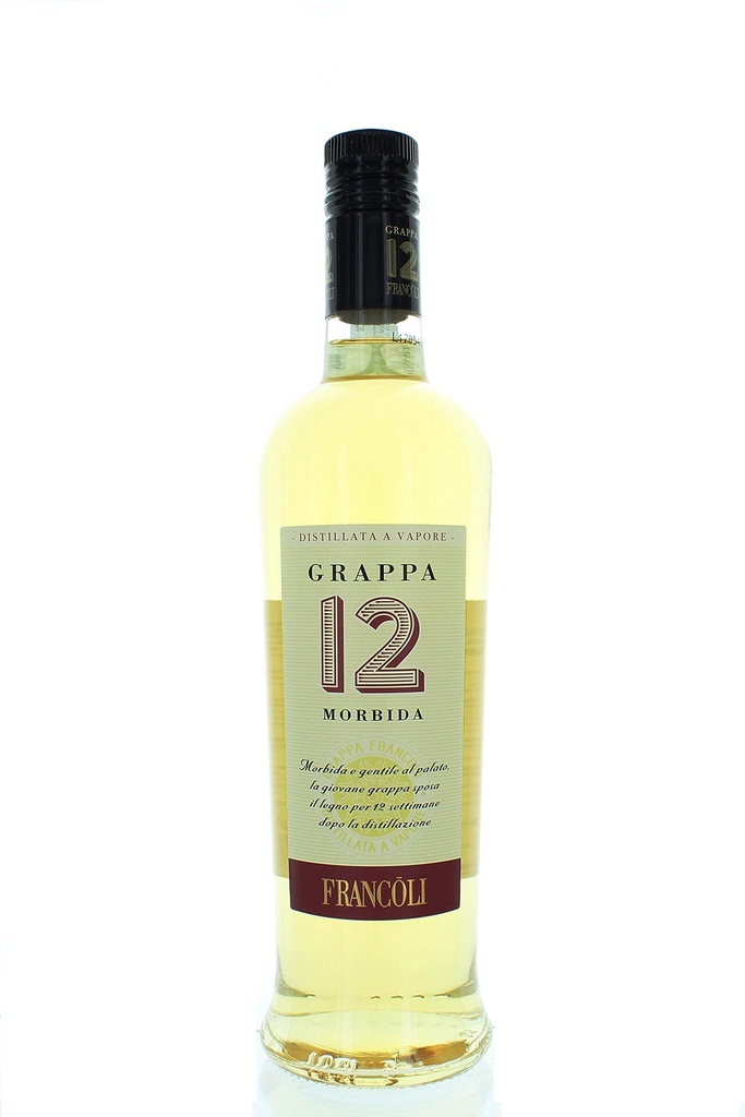 Grappa 12 Morbida Francoli 700Ml
