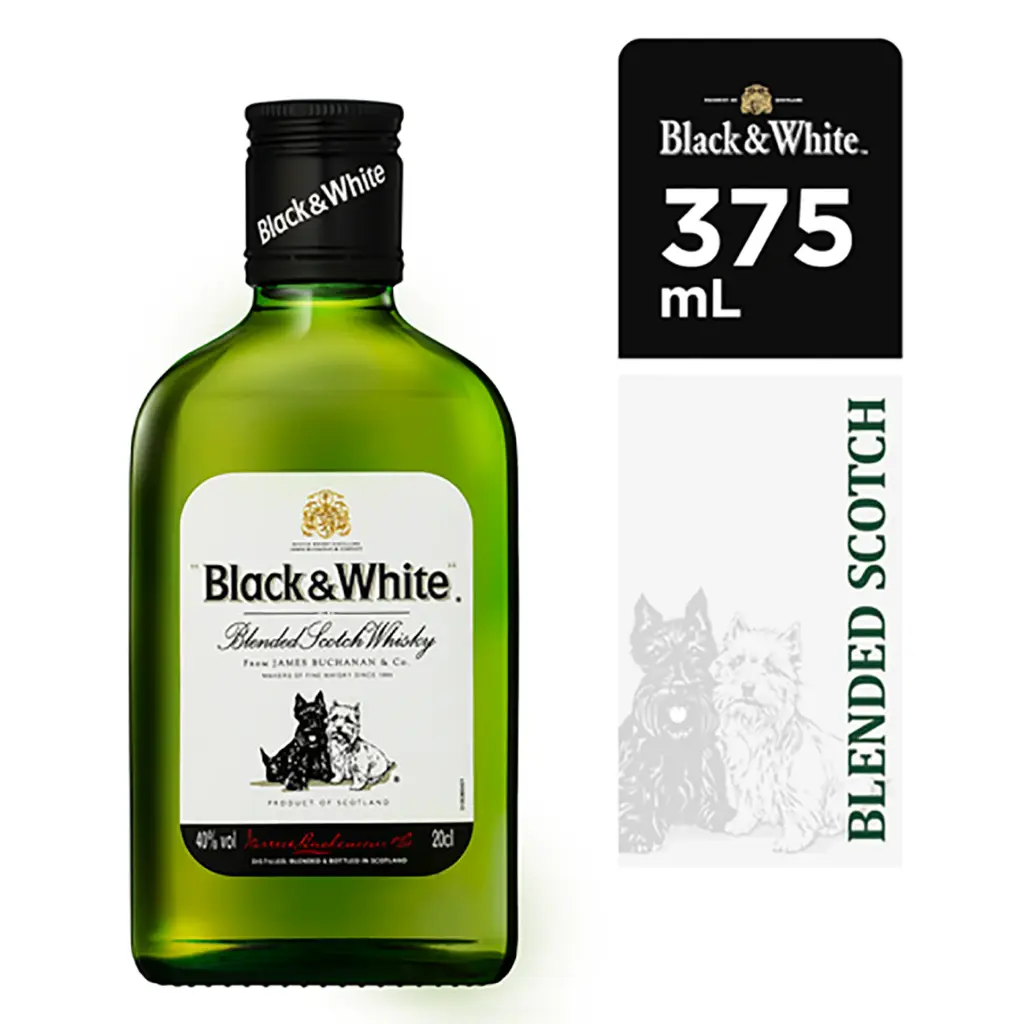Black & White Blended Scotch 375Ml