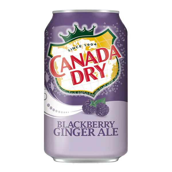 Canada Dry Blackberry Ginger 330Ml LATA