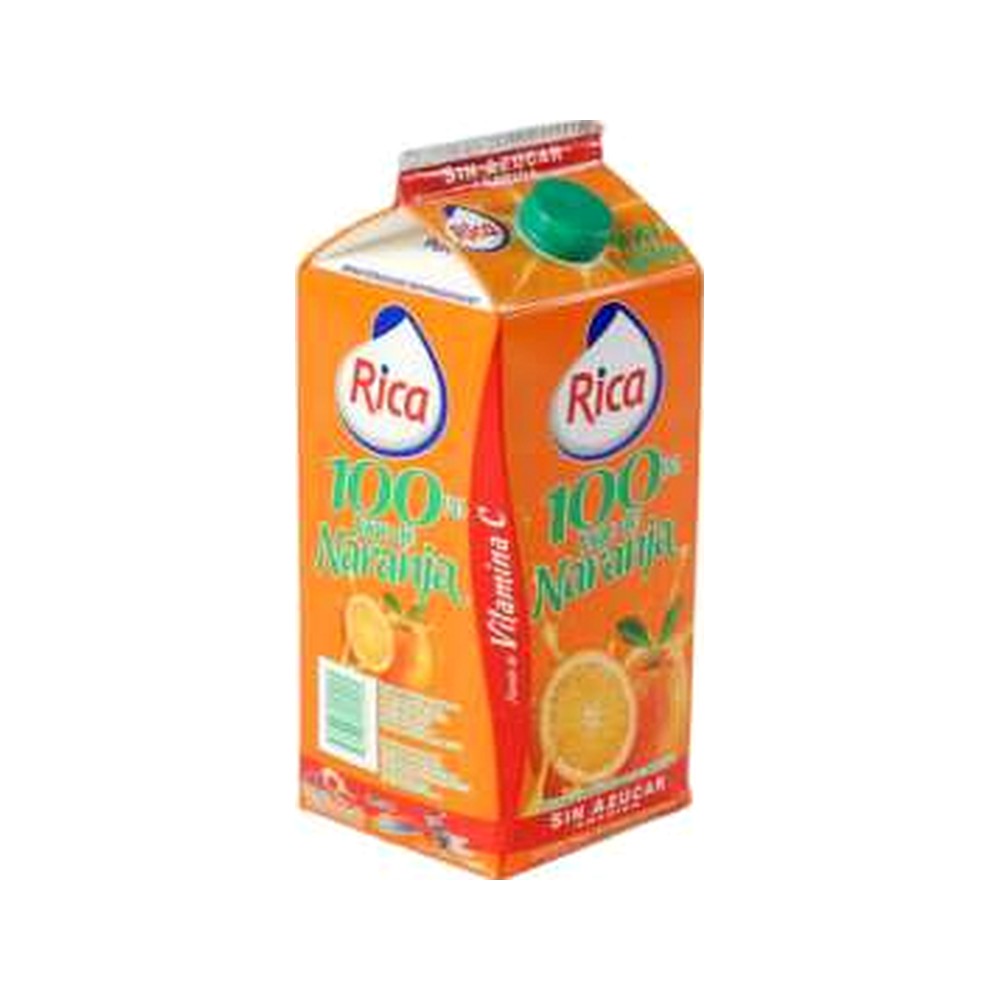 Jugo de Naranja Rica Con Azucar 1000Ml