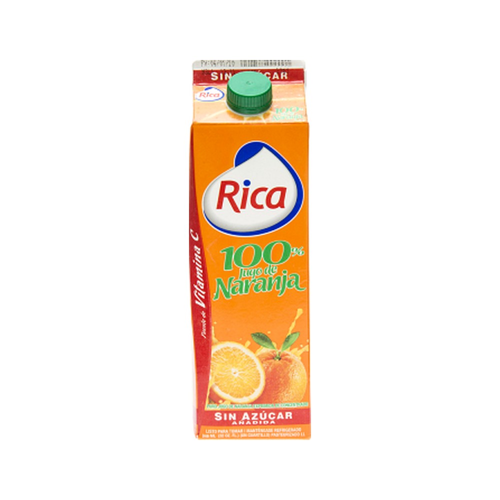 Jugo Rica Sin Azucar 32Oz