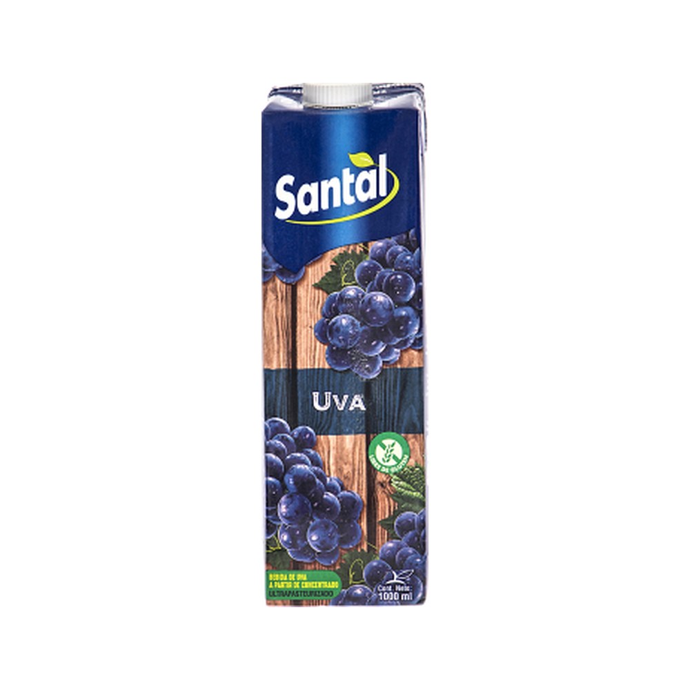 Jugo Santal Uva 1000Ml
