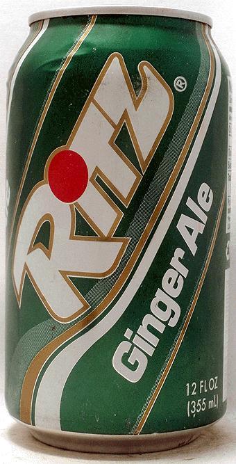 Ritz Ginger Ale 330Ml LATA