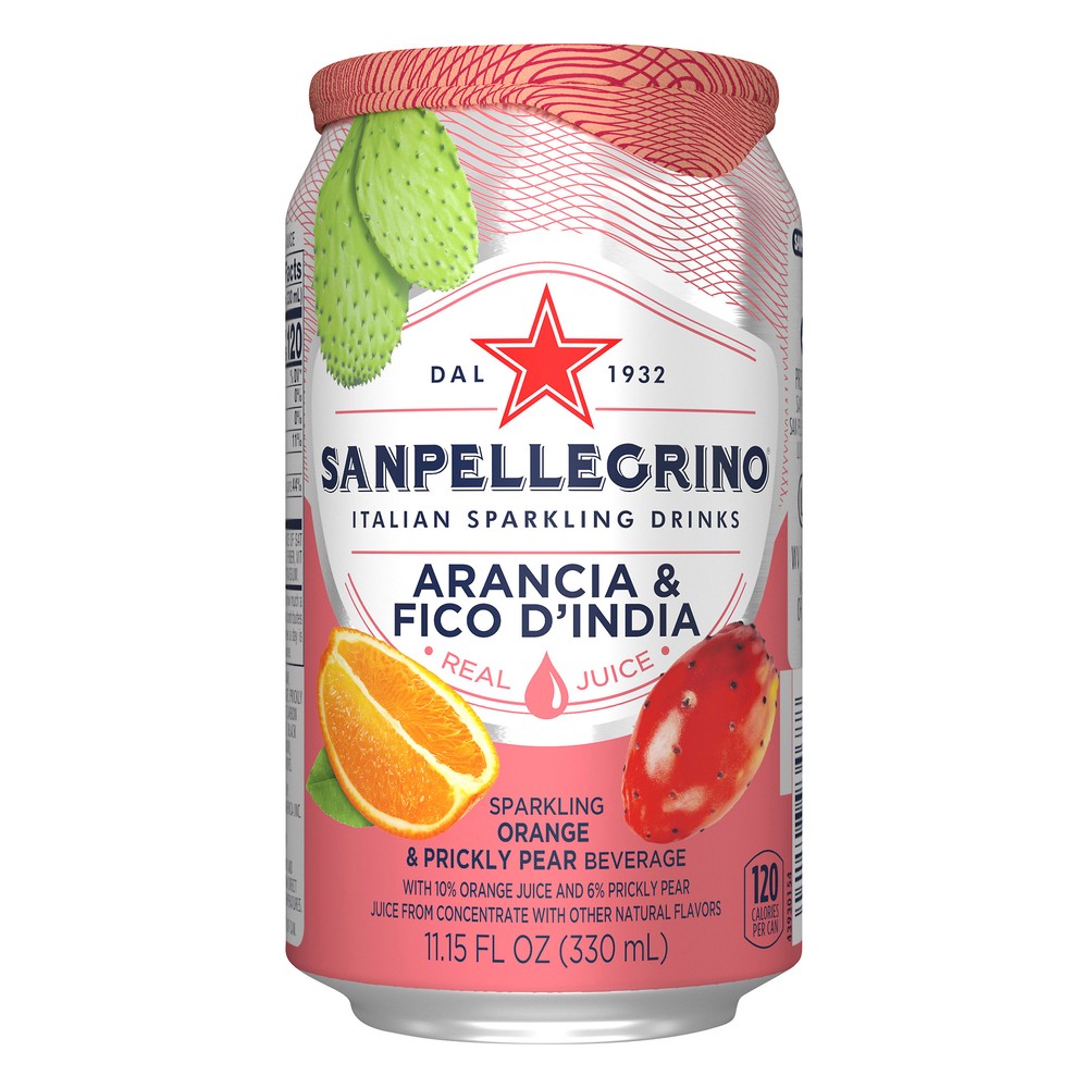 San Pellegrino Arancia Fico D India LATA 330Ml