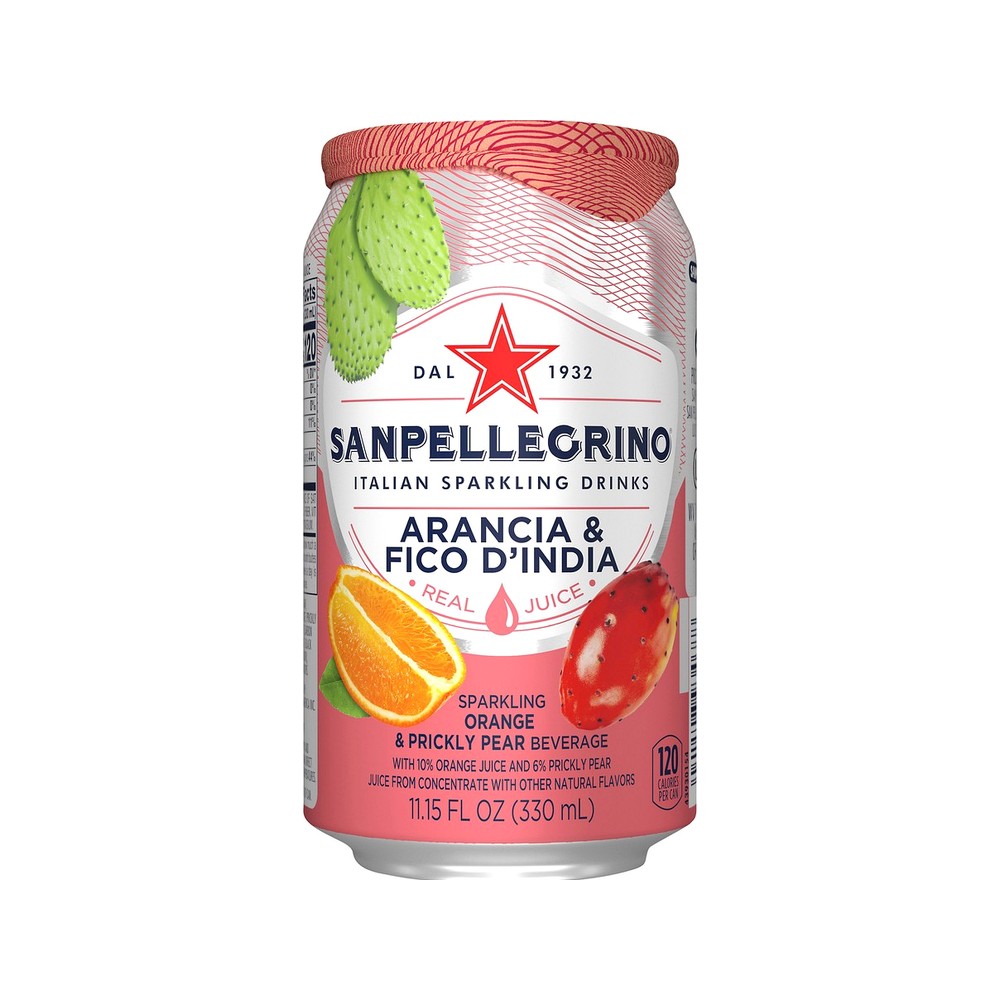 San Pellegrino Aranciata Fico D India LATA 330Ml