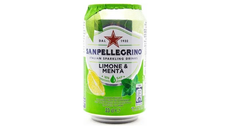 San Pellegrino Limone E Menta 330Ml LATA