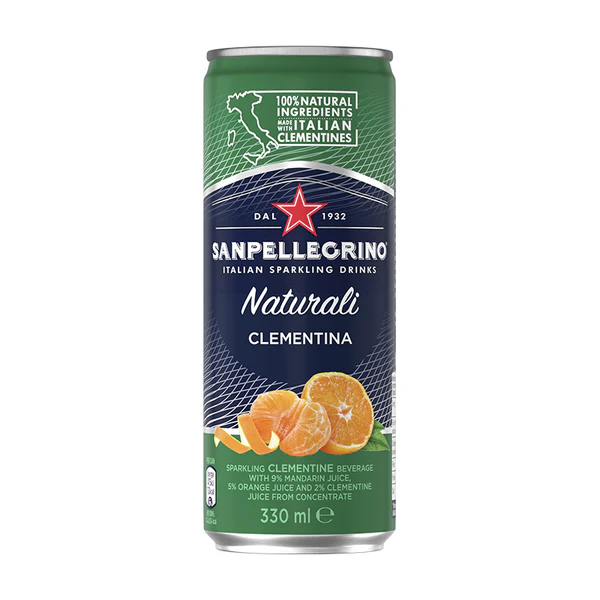 San Pellegrino Clementina 330Ml LATA