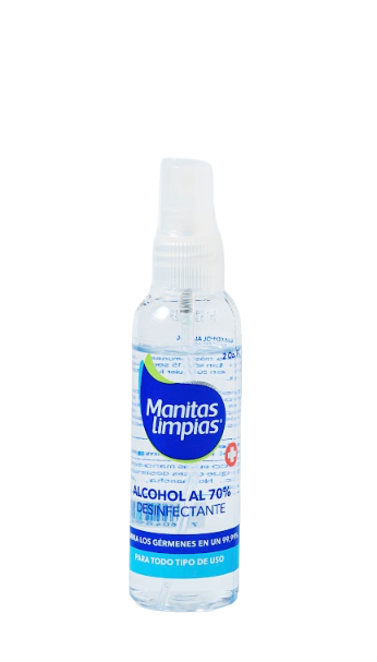 Alcohol Desinfectante 70% 2Oz
