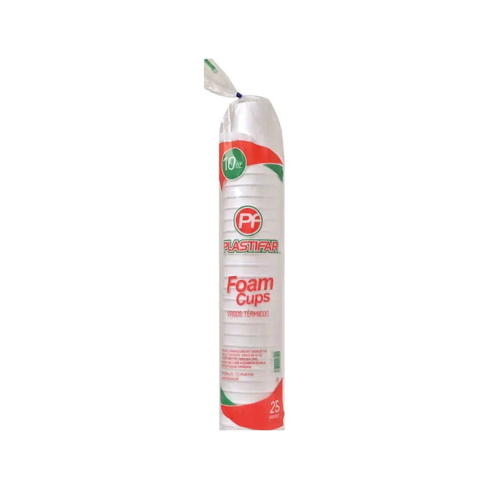 Vaso Foam No.12 25Uds