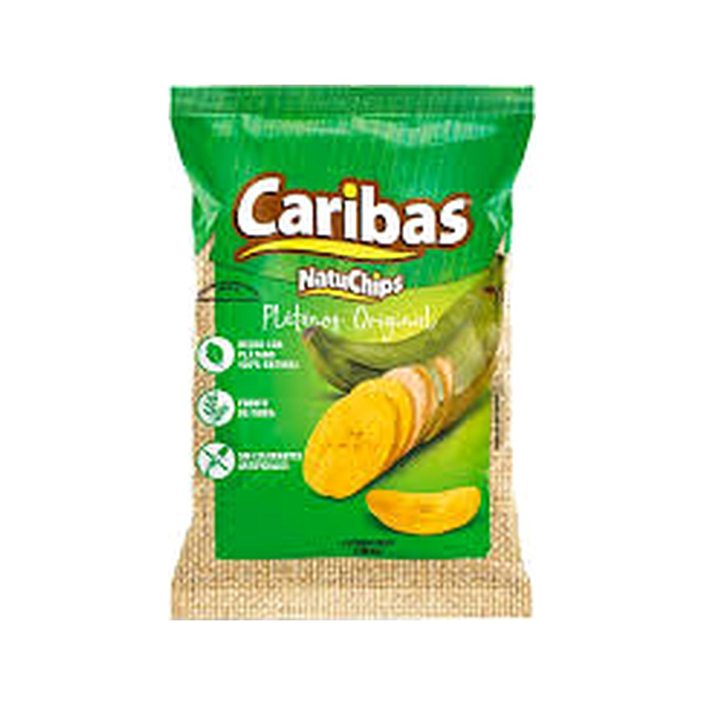 Caribas Platanos Original 52Grs