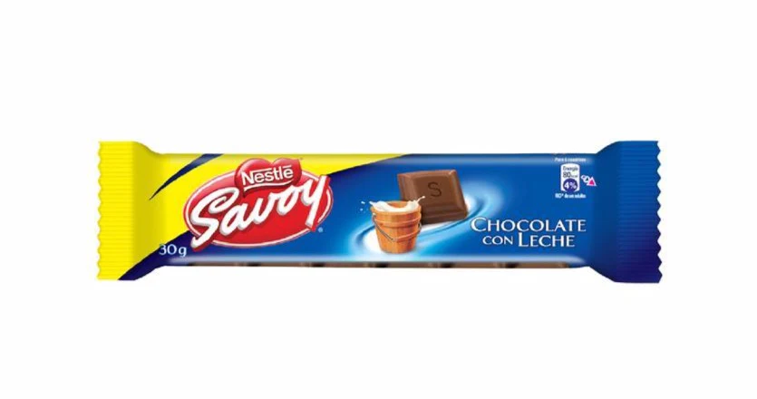 Chocolate Savoy Con Leche 30Grsrs