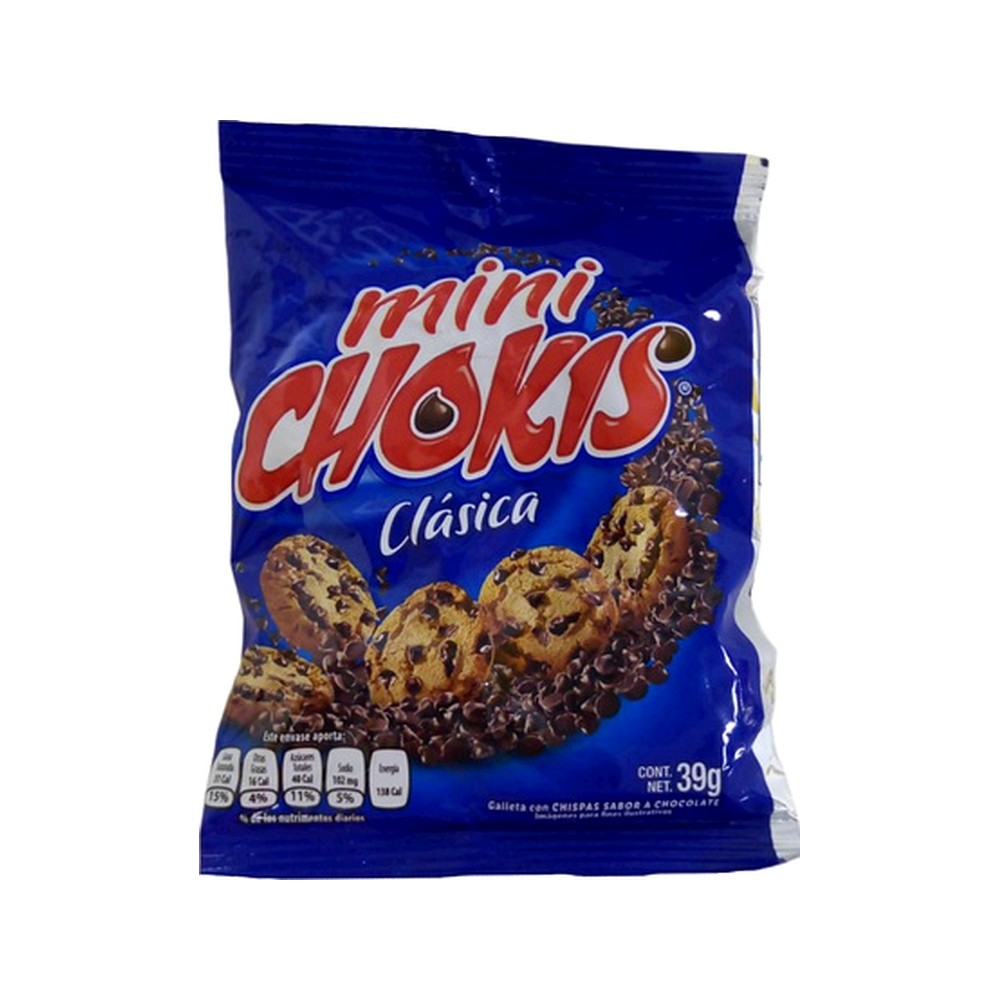 Galleta 50Ml Miniatura Chokis 39G