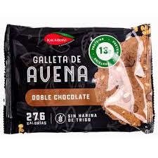 Kikaboni Galletas De Avena Doble Chocolate 60Grs