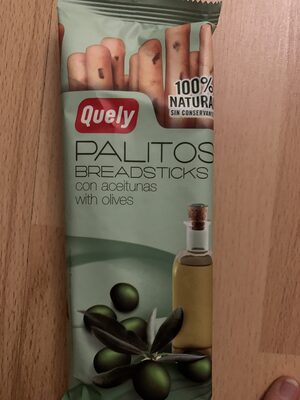 Palitos Quely Con Aceituna 50G