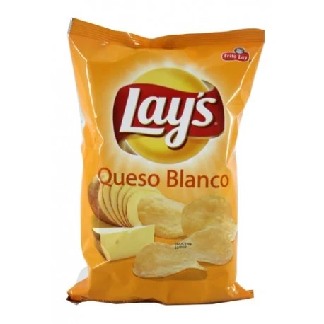 Papitas Lays Queso Blanco 55Grs