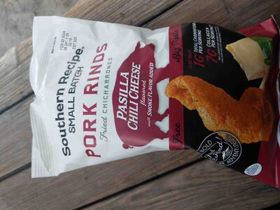 Pork Rinds Pasilla Chili Cheese 2Oz