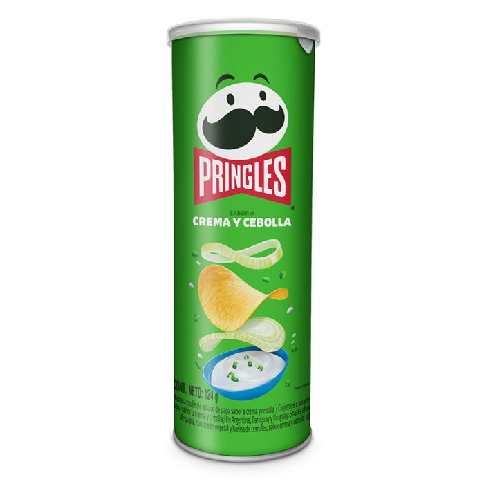 Pringles Crema Y Cebolla 124Grs