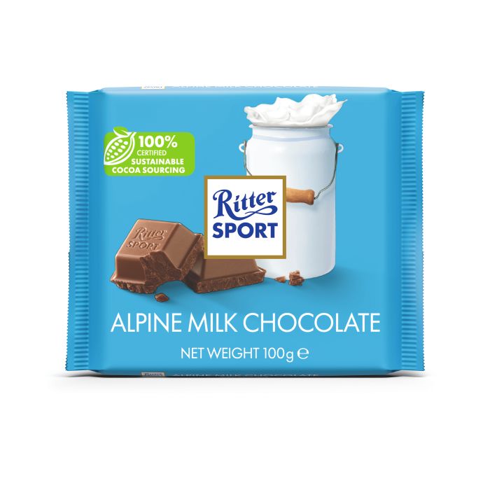 Ritter Chocolate Con Leche Extrafino 100Mg