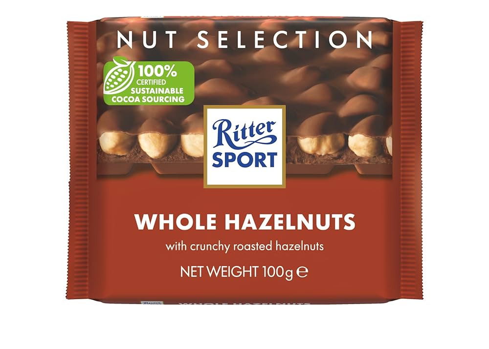 Ritter Leche Con Avellanas Entera 100Grs