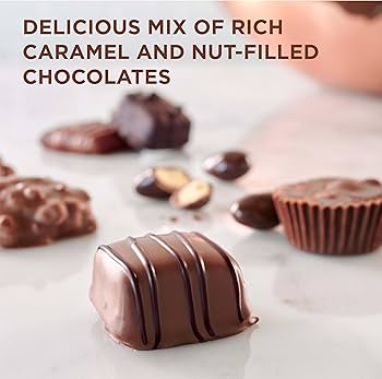 Russell Stover Caramel & Nuts 266Grs