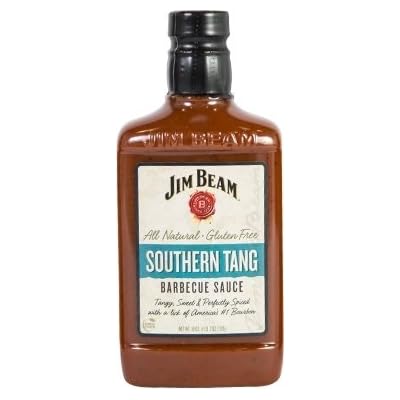 Salsa Bbq Jim Beam Southern Tang 18Oz