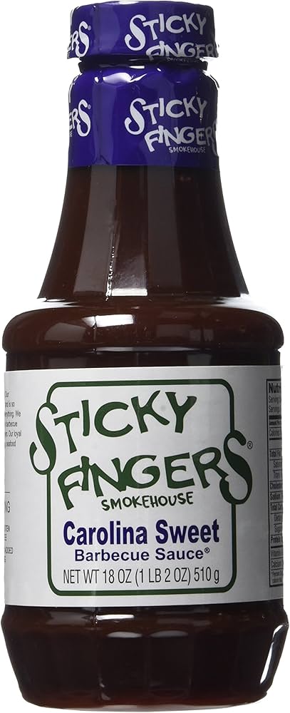 Salsa Bbq Sticky Fingers Carolina Sweet 18Oz
