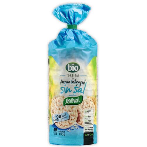 Santiveri Tortitas De Arroz Integral Sin Sal 100G